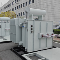 Transformador Trifásico de Alta Potencia S13-7 con Núcleo de Cobre y Aluminio, Bobina Toroidal Sumergida en Aceite, 60Hz, Entrada de 15kV, Salida de 415V