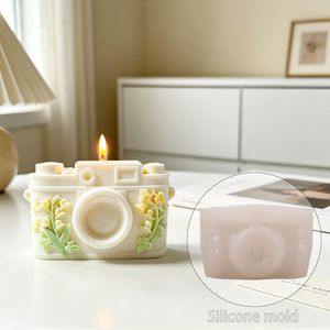 Stampo in <span class=keywords><strong>Silicone</strong></span> 3D a Forma di Campanula per Candele, Ornamenti in Gesso Aromaterapici Fai-da-Te, Gioielli Ecologici Resistenti al Forno - Product Image 1