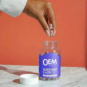 Gomitas de 5-HTP OEM, Gomitas para Dormir, Relajantes con Melatonina, Promueven el Sueño, Gomitas de 5-HTP para Dormir, Estado de Ánimo y Control del Estrés - Product Image 2