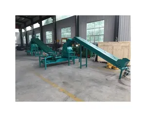 Automatic rubber and steel wire separator machine for wirecord fabric