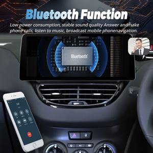 Autoradio avec écran 12,3 pouces, Android 13, lecteur vidéo, stéréo pour Peugeot 2008 208 Série 2012-2018, GPS, multimédia, Carplay, unité principale - Product Image 3