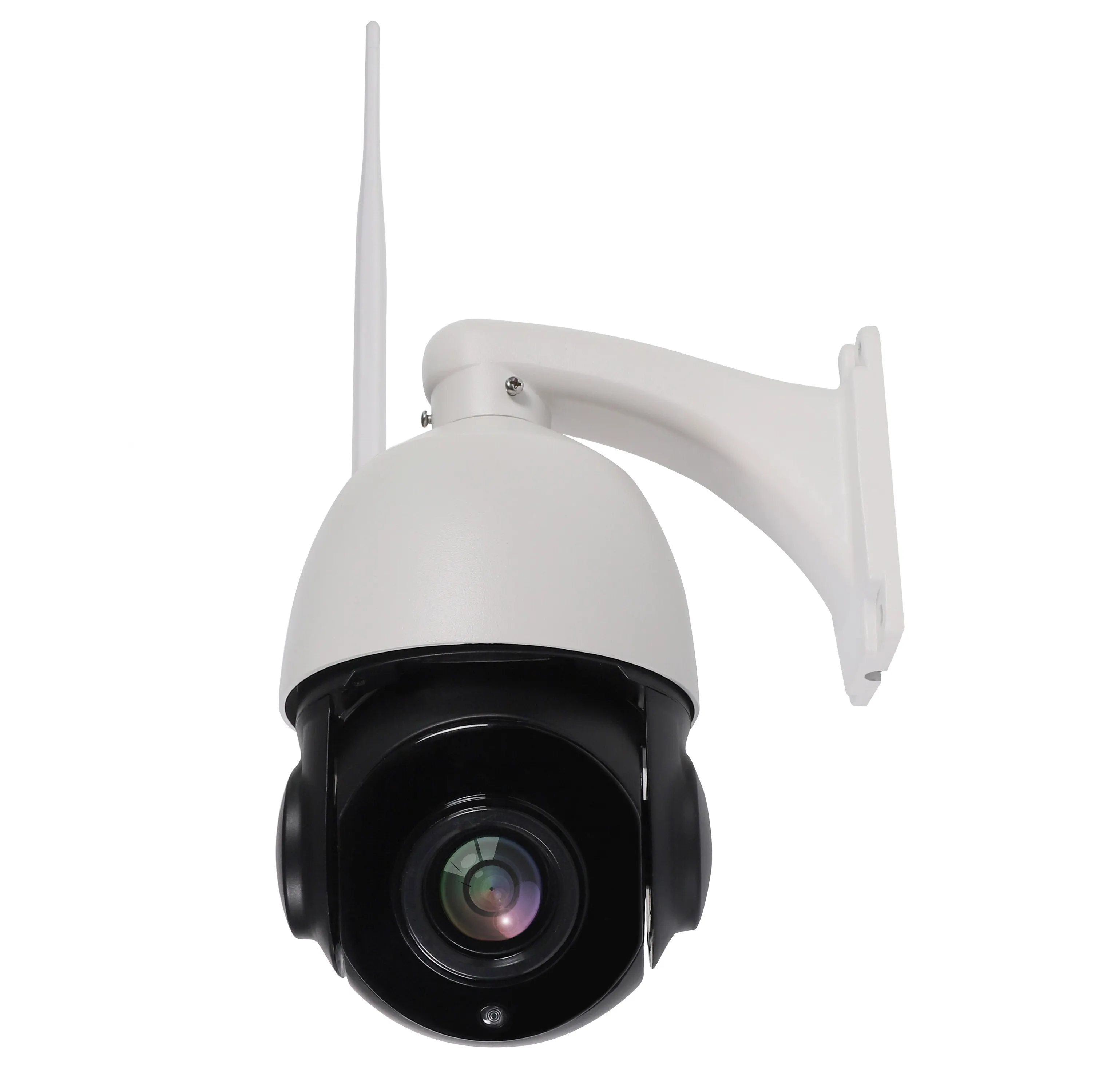 Caméra PTZ WiFi IP de surveillance extérieure de suivi humain audio bidirectionnel 8MP