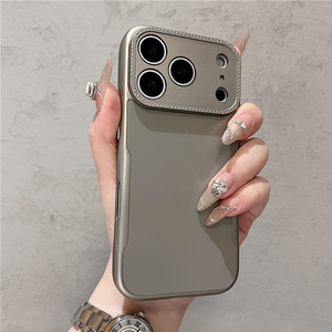 Nuova Elegante Custodia per Telefono in Pelle di Lusso con Design Effetto Pelle, Sottile e Compatibile con 17 Pro Max, Logo Personalizzato, Protezione Totale Opaca - Product Image 4