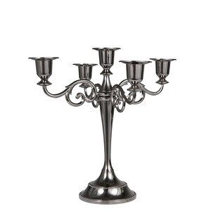 <span class=keywords><strong>Bougeoir</strong></span> rétro en métal plaqué bronze doré à 1 3 5 bras <span class=keywords><strong>pour</strong></span> la décoration de la maison ou les mariages, parfait comme chandelier ou accessoire - Product Image 6