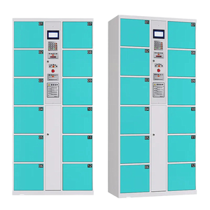 ระบบล็อกเกอร์เก็บพัสดุอัจฉริยะกลางแจ้งแบบเหล็ก ยี่ห้อ More Doors พร้อมคุณสมบัติป้องกันสนิมและกันน้ำ - Product Image 1