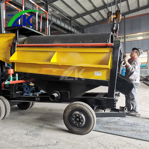 ZK 30-50 T/H Ouro Aluvial Trommel para Venda Austrália - Product Image 6