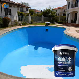 สีเคลือบพื้นสระว่ายน้ำ <span class=keywords><strong>ปูน</strong></span>ซีเมนต์ ลานบ้าน ทนทานต่อน้ำทะเล สีน้ำเงินมิดไนท์ ติดทนนานที่สุด - Product Image 3