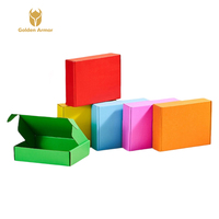 Boîte d'expédition en carton ondulé grand format de luxe, écologique, avec logo personnalisé pour exposition alimentaire, matériaux recyclés, épaisseur 3 mm