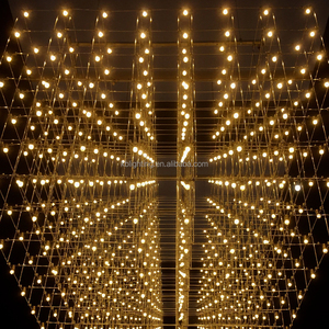 Phong cách hiện đại khu dân cư trang trí hội trường sảnh khách sạn LED thép không gỉ Cube Trần Đèn chùm chiếu sáng - Product Image 2