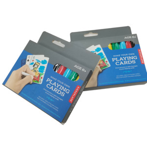 Biểu Tượng Tùy Chỉnh Giáo Dục Thẻ Giấy Trò Chơi Cho Trẻ Em Từ 6 + Crayon Chơi Thẻ Với Tùy Chỉnh Thiết Kế In Ấn - Product Image 2