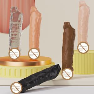 TTFOREST ดิลโด้แบบพกพา กันน้ำ นุ่มพิเศษ ช่วยเพิ่มความยาวและความหนา เพื่อความสุขที่ยิ่งขึ้น สำหรับผู้ชาย - Product Image 4