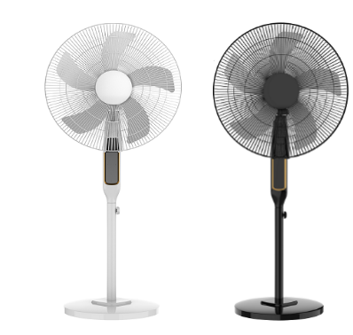 Tuya Wifi and Google Controlled Home Smart Standing Fans With Nice Look Hot Selling Living Room Fans