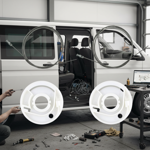 Kit de réparation de porte coulissante et de poulie compatible Volkswagen pour VW Transporter T5 - Product Image 3