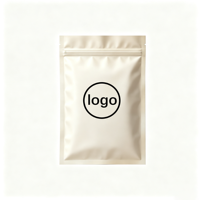 Sacs d'emballage pour grains de café en LDPE mat à logo personnalisé, scellés sur trois côtés, thermosoudables, qualité alimentaire, impression numérique pour café torréfié