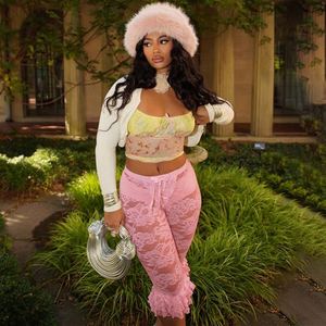 <span class=keywords><strong>Pantaloni</strong></span> da spiaggia larghi da <span class=keywords><strong>donna</strong></span> in morbida <span class=keywords><strong>viscosa</strong></span>, <span class=keywords><strong>con</strong></span> <span class=keywords><strong>elastico</strong></span> in vita e tasche laterali - Product Image 2