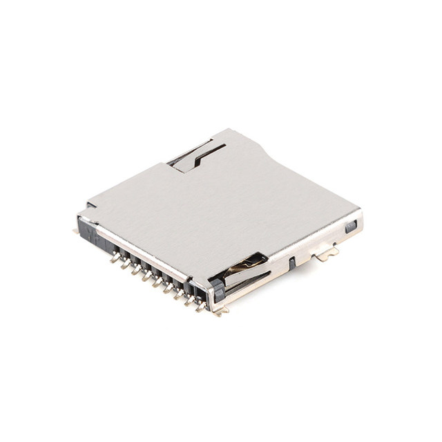 Original TF Externally Soldered Self-Ejecting Fully Gold-Plated MicroSD Card Slot for Mobile Phone Memory