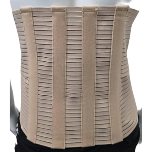Supporto Lombosacrale Rinforzato Lucyan, Traspirante, Multibanda in Acciaio e Plastica, Taglie S M L XL, per Lumbago e Miglioramento Posturale - Product Image 2