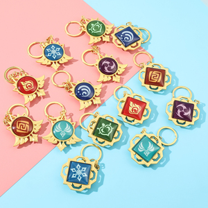 <span class=keywords><strong>Genshin</strong></span>-Llavero de impacto, bolsa bonita de aleación, luminosos en la oscuridad, producto nuevo de 2022 - Product Image 2