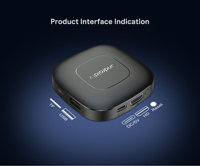 Fabricante de TV Box Mortal T1 Smart Android 14.0 TV Box Versión Global Reproductor Multimedia Streaming Wifi6 4K BT5 Asistente de Voz