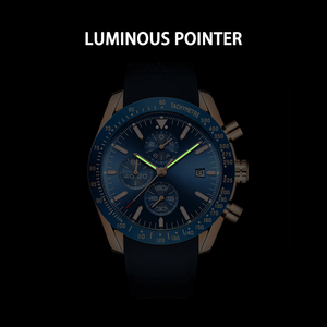Montre à quartz pour homme, multifonctionnelle, étanche, sportive, en silicone - Product Image 5
