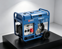 Générateur diesel silencieux Yuchai 8kW 10kVA YC8GF-3 monophasé triphasé puissance égale 230V 400V 50/60Hz 1800 tr/min groupe électrogène portable
