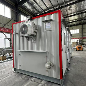 Conteneur mobile anti-explosion pour le stockage de déchets dangereux, équipement de stockage de produits chimiques en acier peint, niveau de sécurité élevé - Product Image 3