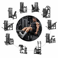 Equipo de Gimnasio Comercial de Alta Resistencia FRS, Acero Inoxidable, para Entrenamiento de Fuerza y Cardio de Cuerpo Completo, Paquete Personalizable Llave en Mano