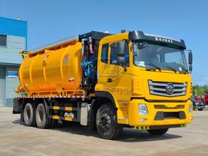 Camión de Saneamiento de Aguas Residuales con Aspiración y Chorro, 6x4, Económico, Weichai 350HP, Opciones LHD y RHD, para Saneamiento - Product Image 3