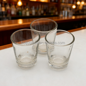 Personalizzare Personalizzare Bicchieri di Vetro con Logo 1.5oz 50ml Shot Glass Logo personalizzato Vodka spirito tazza di vetro - Product Image 6