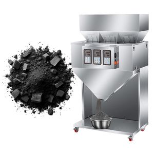 Machine de remplissage numérique à trois têtes pour granulés, poudres et comprimés, avec contrôle du poids et remplissage de 999g - Product Image 1