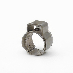 Colliers <span class=keywords><strong>de</strong></span> <span class=keywords><strong>serrage</strong></span> pour tuyau <span class=keywords><strong>à</strong></span> une <span class=keywords><strong>oreille</strong></span> en acier inoxydable <span class=keywords><strong>de</strong></span> 7,9 <span class=keywords><strong>à</strong></span> 9,5 mm avec insert - Product Image 3