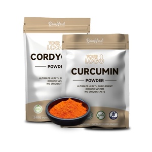 Rainwood tedarik 95% 98% Curcumin takviyesi Tumeric kurkumin tozu - Product Image 1