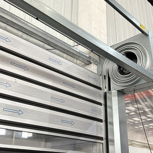 דלת תריס גלילה מפלדת אל-חלד במהירות גבוהה וביעילות גבוהה של HAOLAN עם דירוג אש של שנתיים אחריות לשנה לשימוש תעשייתי - Product Image 2