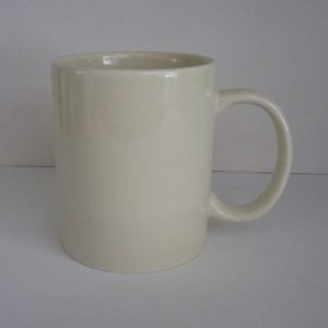 Promotional Advertising Gift Dark Green Pink Beige Ceramic Mug with Logo for Coffee - Product Image 2