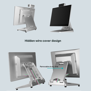 15.6 + 10.1 inch cảm ứng đôi Màn hình máy Windows Android Pos Nhà Hàng Android tất cả trong một POS - Product Image 3