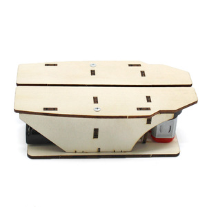 Wooden Paper Airplane Launcher Diy Science Kit Educational Toy For Kids Manual Operation Geometric Shape <b>Model</b> <b>Building</b> - Product Image 5
