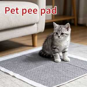 Tapis d'apprentissage pour animaux de compagnie en non-tissé spunbond haute performance et écologique, super absorbants et anti-fuites, pour l'apprentissage de la propreté des chiots - Product Image 3