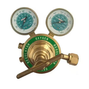 Regulador de Presión de Soldadura de Latón Victor SR450E-992 con Manómetro para Oxígeno y Acetileno, para Gas Helio CO2, Rosca CGA992 - Product Image 2
