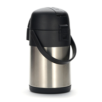 Carafe isotherme à double paroi en acier inoxydable 2,5 litres, garde au chaud pendant 24 heures