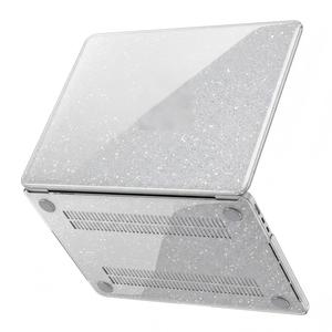 Étui rigide transparent en PC avec paillettes pour <span class=keywords><strong>MacBook</strong></span> Neo Air <span class=keywords><strong>Pro</strong></span> <span class=keywords><strong>13</strong></span>/<span class=keywords><strong>13</strong></span>.6/14/16 pouces M1-M5, vente en gros - Product Image 1