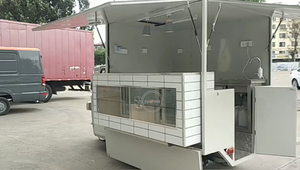 Remorque de barbecue mobile, camion de restauration mobile à vendre, camion à pizza, chariot de restauration, camion de restauration mobile avec cuisine - Product Image 2