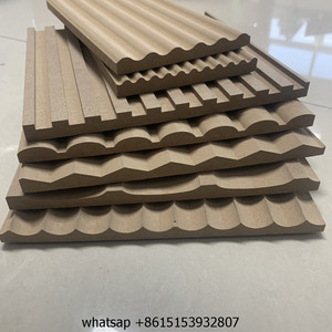 Pannello 3D in MDF per Router CNC, Pannello a Doghe 2.44x1.22, Rivestimento Murale a Doghe - Product Image 5