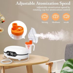 Miglior silenzioso compressore intelligente nebulizzatore macchina Desktop <span class=keywords><strong>asma</strong></span> abbastanza casa nebulizzatore digitale - Product Image 3