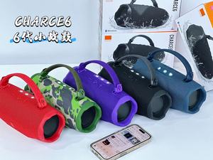 New charge6 xách tay loa không dây-6th Gen trống-như ngoài trời Bluetooth Loa với phong cách đầy màu sắc - Product Image 4