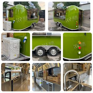 Remolque de Comida OEM 2025 en Promoción, Remolque para Hamburguesas, Camión de Comida con Cocina Completa, Restaurante Móvil, Carrito de Hot Dogs - Product Image 2