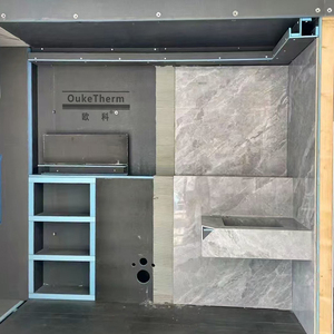 Panneau de soutien de carreaux de mousse de <span class=keywords><strong>polystyrène</strong></span> <span class=keywords><strong>extrudé</strong></span> XPS panneau de fond en plastique de doublure de brique de mur étanche - Product Image 6