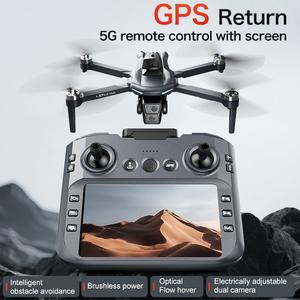 Drone <span class=keywords><strong>RC</strong></span> avec moniteur FPV, quadricoptère à positionnement visuel, flux optique inférieur, caméra HD anti-tremblement EIS pour enfants et activités extérieures - Product Image 4