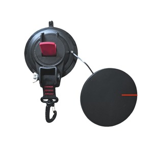 Ventouse à vide Fiery Fox grande noire avec boucle rouge pour tente de toit de voiture, équipement de camping - Product Image 1