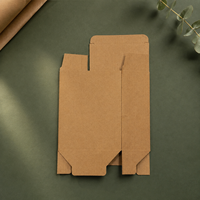 Boîte à souris en carton kraft recyclable personnalisée avec impression de logo pour accessoires électroniques, emballage cadeau de vente au détail, vente en gros