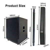 Altavoces Profesionales Activos de Columna DSP con Bluetooth Sistema PA de Pie para Interiores y Exteriores DJ Iglesia Line Array Blanco con Subwoofer de Bajos